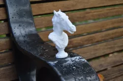 Greek playwright Menander if he was also a horse