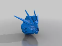Gundam Build Strike wearable helmet