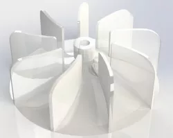 Hair Dryer Fan Blade