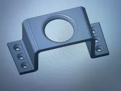 Halterung Steckerleiste MK1