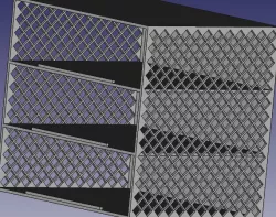 Hard drive shelf