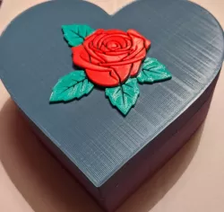 Heart Shaped Jewellery Box