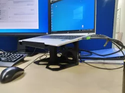 High Laptop Stand for 15.6" laptops