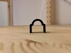 IKEA IVAR shelf cable holder