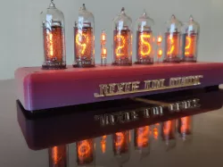 IN-14 Nixie Clock By DelucaLabs