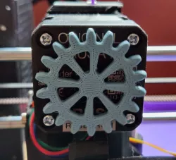 Involute Gear Extruder Visualiser for MK3S