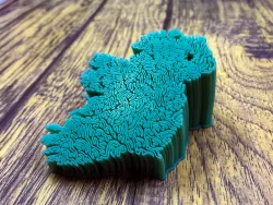 Ireland – 3D Map