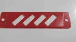 Kit adapter plates for optic patch panel Optronics
