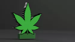 LAMP LED - WEED LEAF
