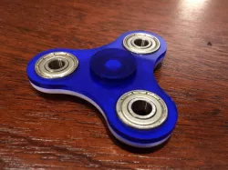 Laser cut fidget spinner