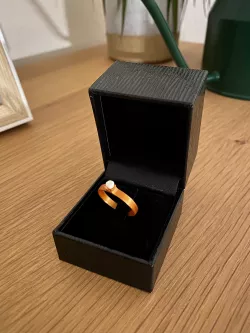 Lastminute engagement ring