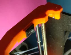 LED Light Bar Prusa i3 MK2/MK3 - left bar large switch socket