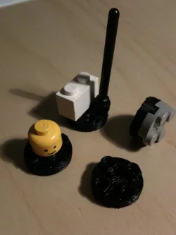 Lego Compatible Disc Buttons