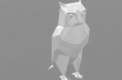 Low Poly Owl