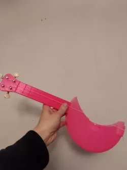 Lunalele, The Soprano Crescent Moon Shaped Ukulele 1.2