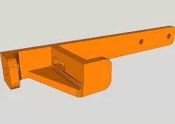 Meanwell NES-150 Mount for Tevo Tornado Standalone Mod