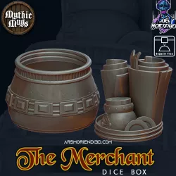 Merchant Dice Box - Mythic Mugs