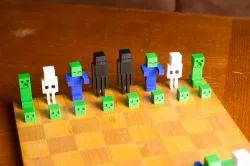 Minecraft Chess Set