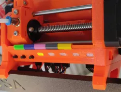 MMU2 Underslung Control Panel + Color-Code-Clip