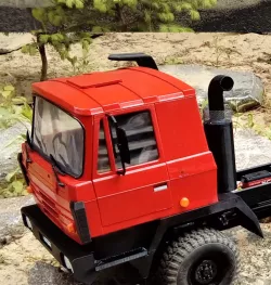 Model T6x6 RC model 1/10 - test parts