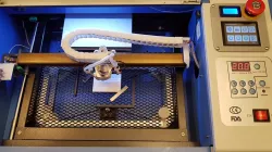 Motorized Z-Adjustable Bed for K40 Chinese Laser