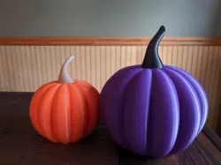 Multimaterial Pumpkin and Stem