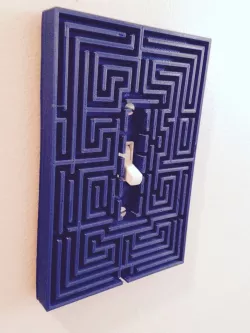 Overlook maze from The Shining as a switch plate.