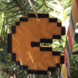 Pac-Man Ornament