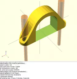 Pipe Saddle Clamp with Buttrusses