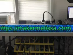 Pixel Purse RGB Matrix Scrolling LED Sign