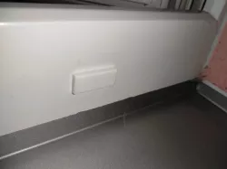 Plastic window drainage cover