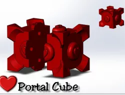 Portal cube
