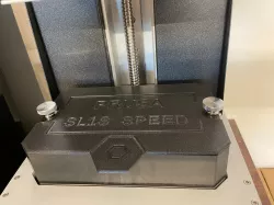 Prusa SL1S Speed Tank Cover