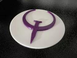 Quake Magnet / Keychain - Round