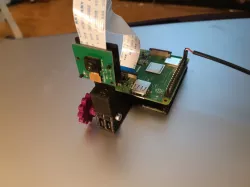 Raspberry Pi 3A+ camera holder