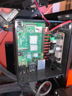 Raspberry Pi 4 and DC-DC converter Box