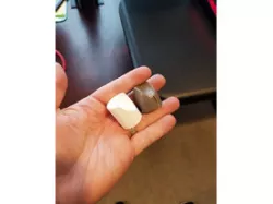 Replacement cap for folding chair
