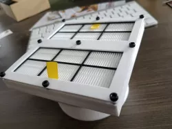 Roomba 800-900 series HEPA filter to 4" duct adapter
