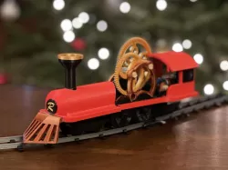Roosevelt Express (functioning train set!)