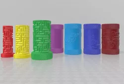 Russian Doll Maze Puzzle Box with Christmas themed Lids