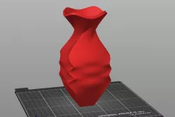 Sculpted vase
