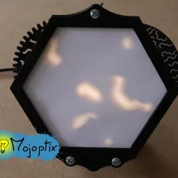 Shadow-Puppet Lava Lamp