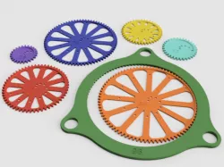 Simple Spirograph Set