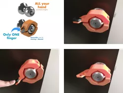 Single finger handle