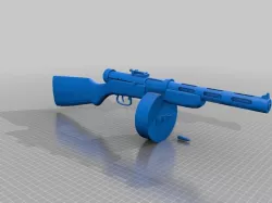 Soviet PPD-40 Sub Machine Gun ( Replica )