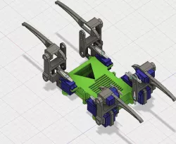 Spider quadruped Arduino Nano
