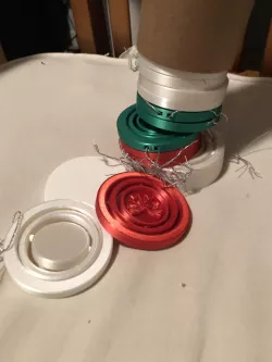 Spinny Christmas Orbaments