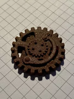 Steampunk Button I