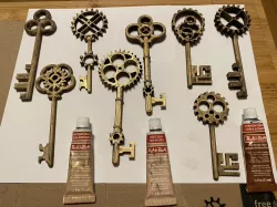 Steampunk Gear Keys