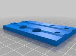 Stepper Motor Bracket to V Slot Adapter